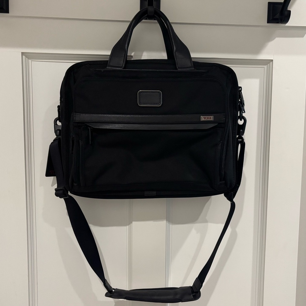 Tumi Black Briefcase Professional Business Bag